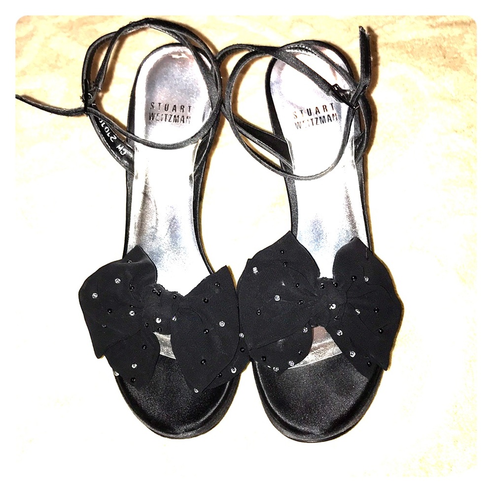 Stuart Weitzman Platform Sandals With Bow - image 2